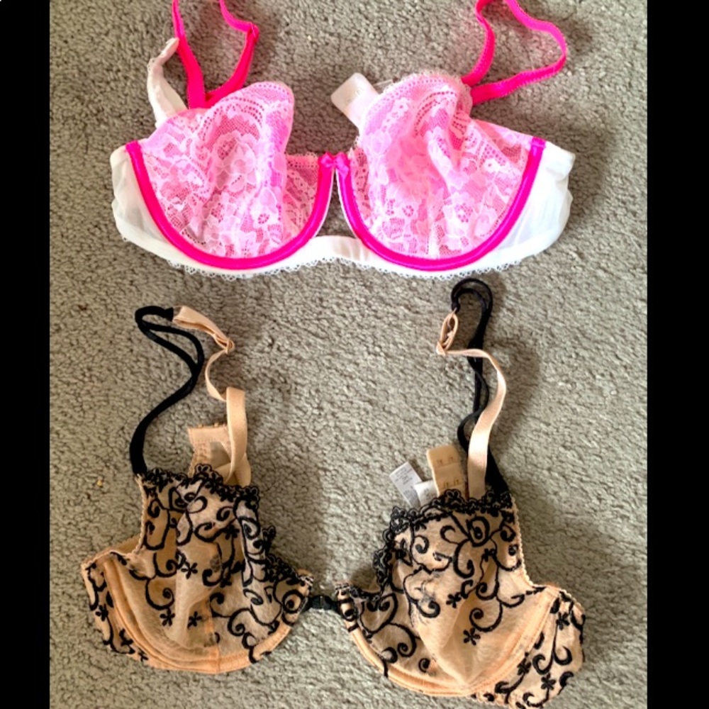 Victoria Secret bras hardly warn size 34C